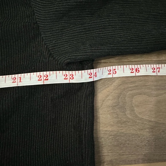 Like New S Black Jacket w/Sherpa lined collar - Picture 2 of 5